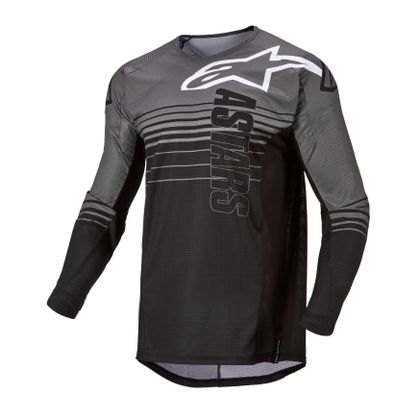 Camiseta de motocross Alpinestars TECHSTAR GRAPHITE - DARK GRAY BLACK 2022 Ref : AP12429 