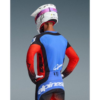 Alpinestars TECHSTAR - KNIF 2025 Cross jersey - Orange / Black