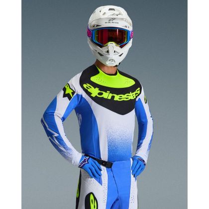 Alpinestars TECHSTAR - KNIF 2025 Kruisshirt - Blauw / Zwart