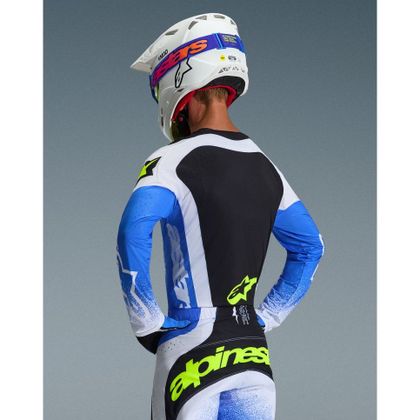 Alpinestars TECHSTAR - KNIF 2025 Kruisshirt - Blauw / Zwart