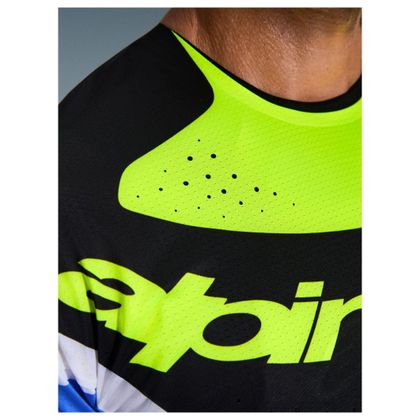 Alpinestars TECHSTAR - KNIF 2025 Kruisshirt - Blauw / Zwart