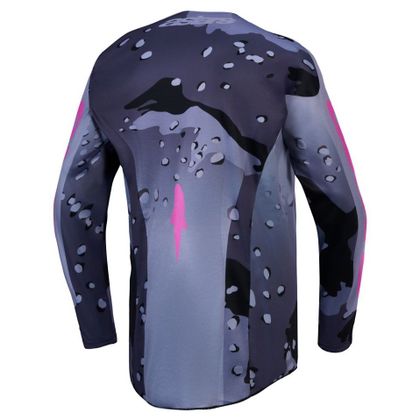 Maillot cross Alpinestars RACER - LONE 2027 - Gris / Violet