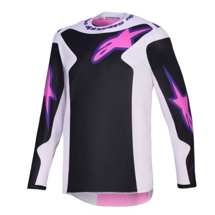 Alpinestars FLUID - GRID 2025 Cross jersey - Black / Grey Ref : AP4034 