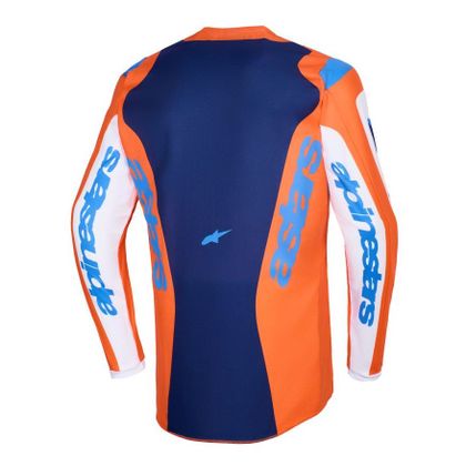 Maillot cross Alpinestars FLUID - GRID 2025 - Orange / Bleu
