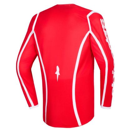 Maillot cross Alpinestars FLUID - APEX 2025 - Rouge / Blanc