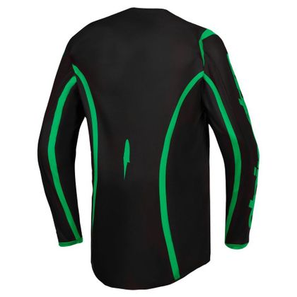 Krosový dres Alpinestars FLUID - APEX V2 2027 - Černá / Zelená