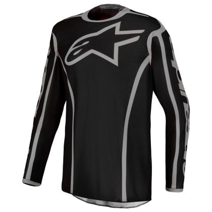 Maillot cross Alpinestars FLUID - APEX V2 2027 - Noir / Gris Ref : AP4526 