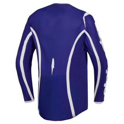 Maillot cross Alpinestars FLUID - APEX V2 2027 - Bleu / Blanc
