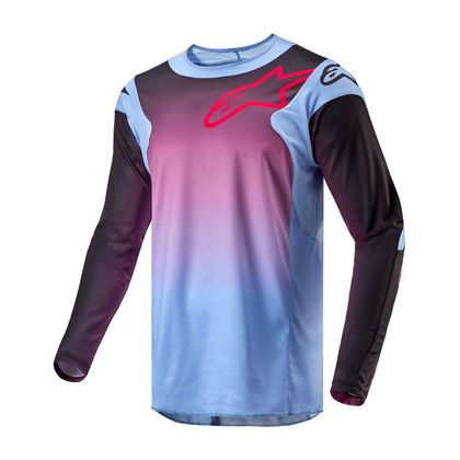 Maillot cross Alpinestars RACER - HOEN 2023 - Violet / Noir Ref : AP12777 