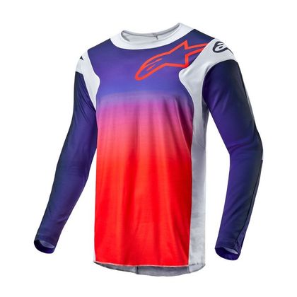 Maillot cross Alpinestars RACER - HOEN 2025 - Gris / Orange Ref : AP12777-LGHOB 