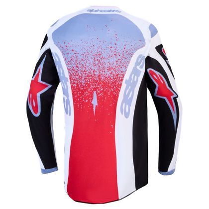 Maillot cross Alpinestars FLUID - DRAG 2027 - Noir / Blanc