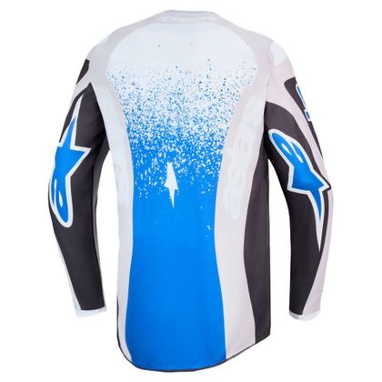 Krosový dres Alpinestars FLUID - DRAG 2027 - Černá / Modrá
