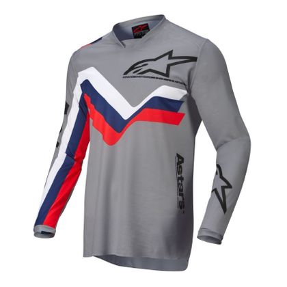 Camiseta de motocross Alpinestars RACER BRAAP - MID GRAY 2023 Ref : AP12455 
