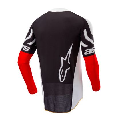 Alpinestars TECHSTAR - DEEP 2025 Cross-Trikot - Schwarz / Weiß