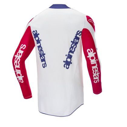 Alpinestars TECHSTAR - BEPERKTE EDITIE - FORTITUDE 2025 Kruisshirt - Rood / Wit