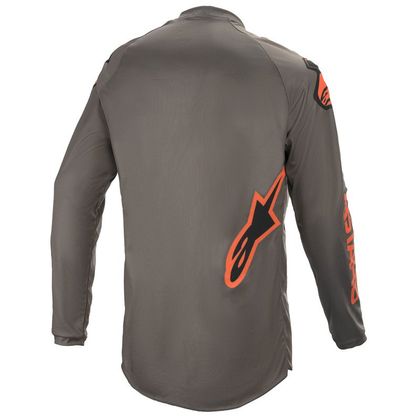 Camiseta de motocross Alpinestars FLUID - SPEED - DARK GRAY ORANGE 2021