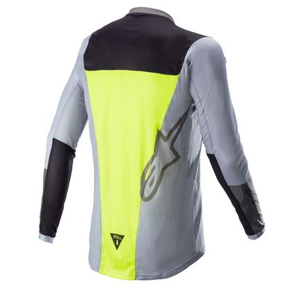 Camiseta de motocross Alpinestars TECHSTAR SX SAN DIEGO 2021 - GRAY YELLOW FLUO BLACK - LIMITED EDITION 2021