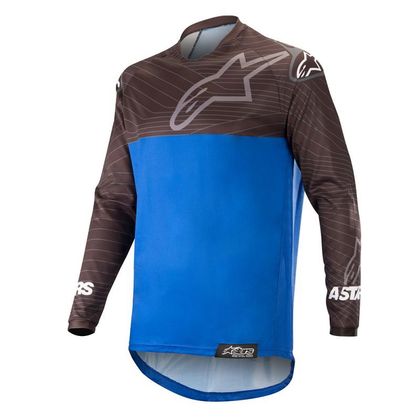 Camiseta de motocross Alpinestars VENTURE R BLACK BLUE 2021