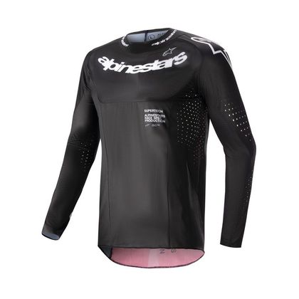 Maillot cross Alpinestars SUPERTECH - WARD 2025 - Noir / Rouge Ref : AP3200 