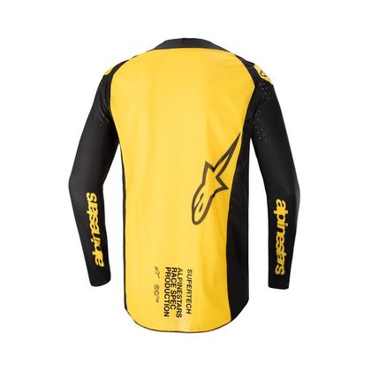Alpinestars SUPERTECH - WARD 2025 Cross-Trikot - Schwarz / Gelb