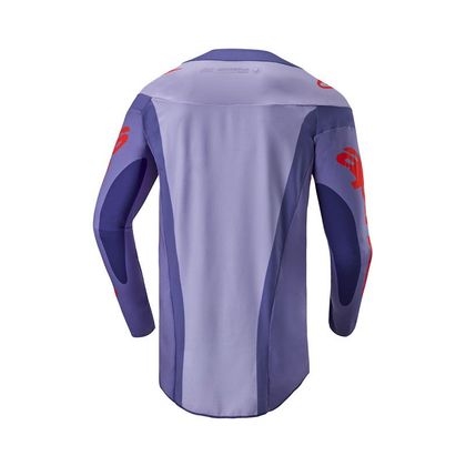 Camiseta de motocross Alpinestars TECHSTAR - OCURI 2023 - Violeta / Naranja