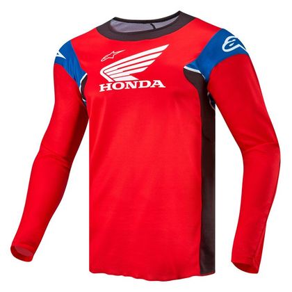 Camiseta de motocross Alpinestars HONDA RACER ICONIC 2024 - Rojo / Negro Ref : AP3148 