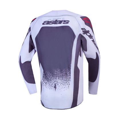 Alpinestars SUPERTECH - SWAN KINDER Crosshemd - Grau / Rot