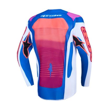 Alpinestars SUPERTECH - MAVEN KINDER Crosshemd - Weiß / Pinke