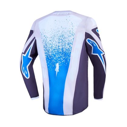 Alpinestars FLUID - DRAG KINDER Crosshemd - Schwarz / Blau