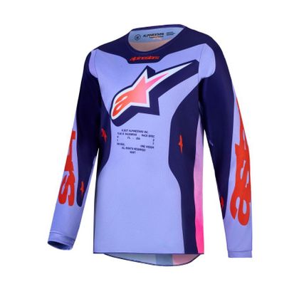 Alpinestars FLUID - HUNT KINDER Crosshemd - Violett / Rosa Ref : AP4567 