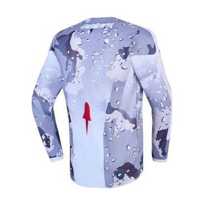 Alpinestars FLUID - LONE KINDER Crosshemd - Weiß / Rot