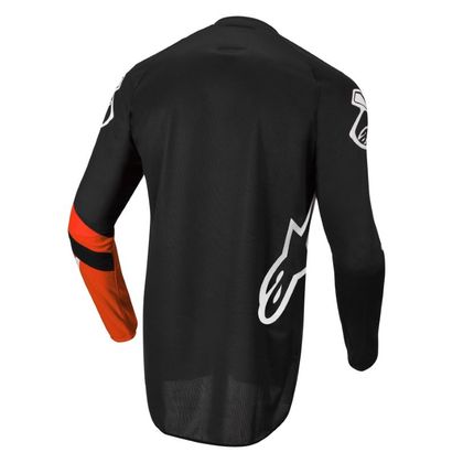Camiseta de motocross Alpinestars YOUTH RACER CHASER - BLACK BRIGHT RED