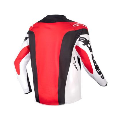 Camiseta de motocross Alpinestars YOUTH RACER - OCURI - Rojo / Blanco