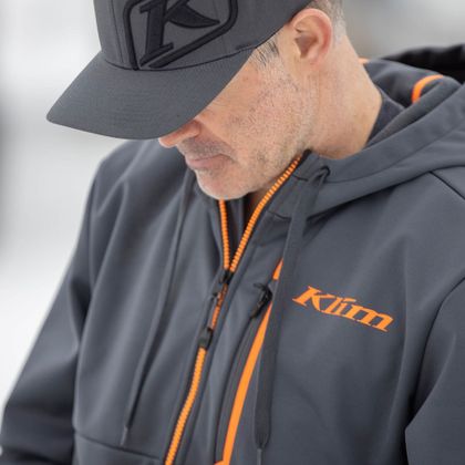 Softshell KLIM TRANSITION - Gris / Orange
