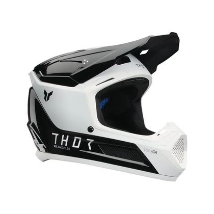 Thor FLEET - STORM - CHILDREN 2025 Cross helmet - Black / White Ref : TO3349 