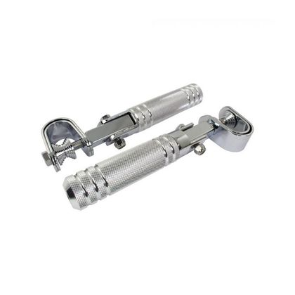 Bike It Fußrasten Universell - Grau