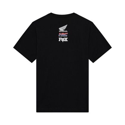 Fox HONDA T-shirt met korte mouwen - Zwart