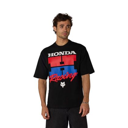 Fox HONDA T-shirt met korte mouwen - Zwart