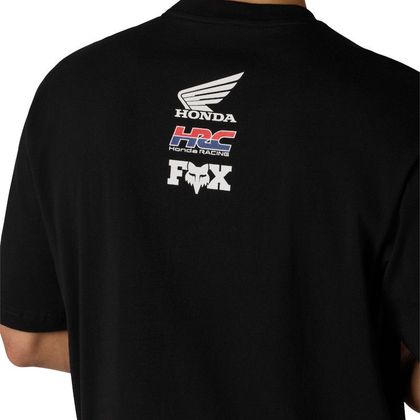 Fox HONDA T-shirt met korte mouwen - Zwart