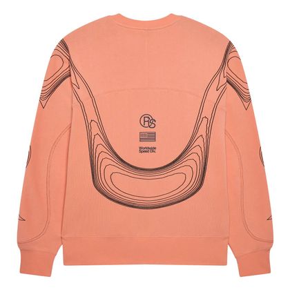 Sweat Fox VISION CREW - Marron