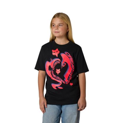 T-Shirt manches courtes Fox VISION ENFANT - Noir