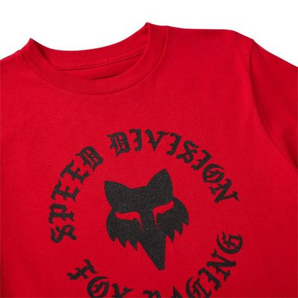 T-Shirt manches courtes Fox BADGE ENFANT - Rouge