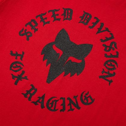 T-Shirt manches courtes Fox BADGE ENFANT - Rouge