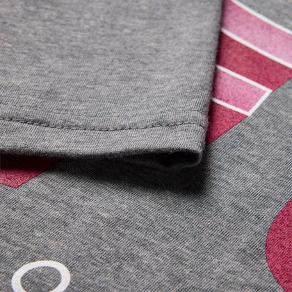 T-Shirt manches courtes Fox BLOCK ENFANT - Gris