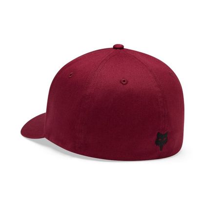 Casquette Fox BADGE FLEXFIT HAT - Rouge / Noir