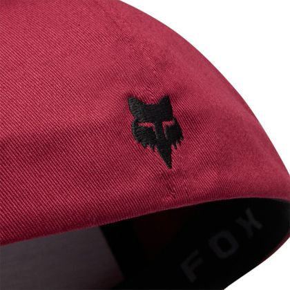 Casquette Fox BADGE FLEXFIT HAT - Rouge / Noir