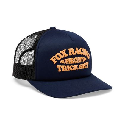Casquette Fox TRICK MESH TRUCKER HAT - Bleu Ref : FX6401 