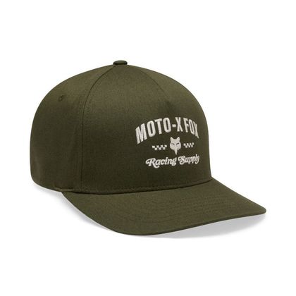 Casquette Fox SUPPLY FLEXFIT HAT - Marron Ref : FX6382 