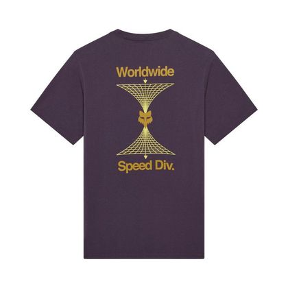 Fox IMAGE PRINT 195 ORIGINAL T-shirt met korte mouwen - Paars / Zwart