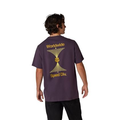 Fox IMAGE PRINT 195 ORIGINAL T-shirt met korte mouwen - Paars / Zwart